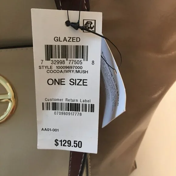 Giani Bernini Tri Color Shoulder Bag - Picture 4 of 6